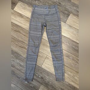 Athleta High Rise Jacquard Chaturanga Tight Small